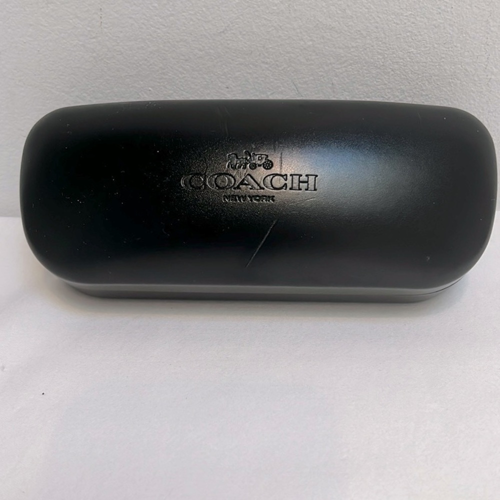 Coach Clamshell Hard Shell Eyeglasses Case